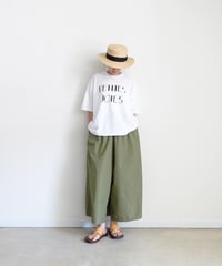 i c h i  260152  "PETITES JOIES" Pigment Over T Shirt / 3 COLORS
