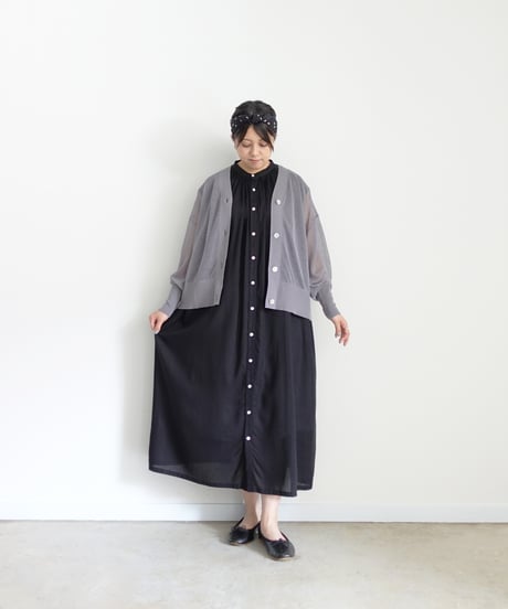 i c h i 260110 Rayon Linen Sleeveless Dress / 3 COLORS