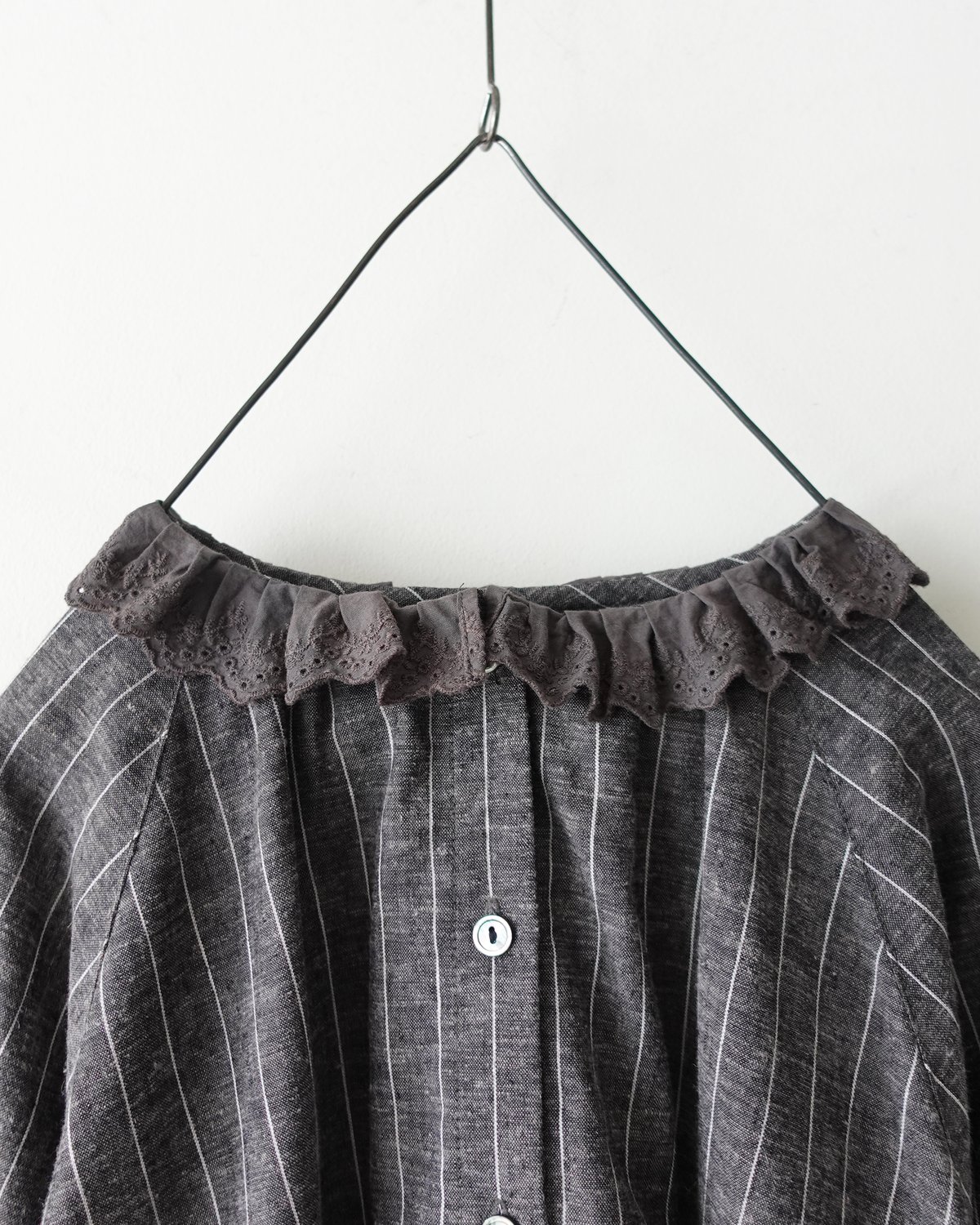 チルルさん専用 ichiAntiquités 1200315 Pin Stripe 2way Frill Sh
