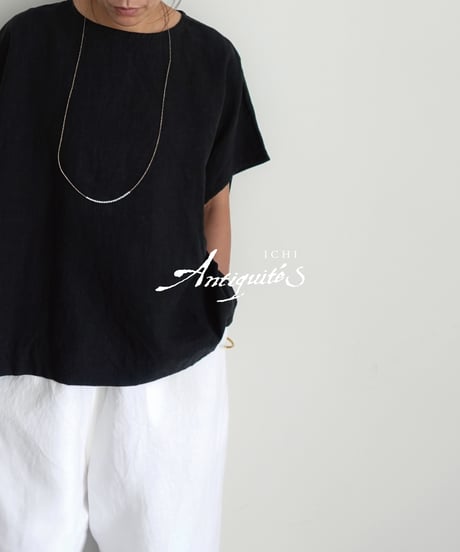 ichiAntiquités 1101122 Linen Relax Pants / 2 COLORS