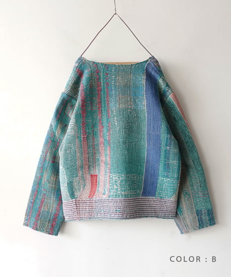【ONLINE LIMITED】ichiAntiquités 1001137 Vintage Ralli Quilt Jacket / 2 COLORS