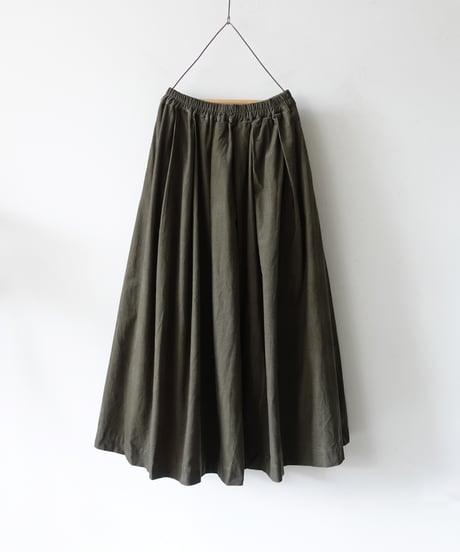 i c h i 260518 Cotton Corduroy Skirt / 4 COLORS
