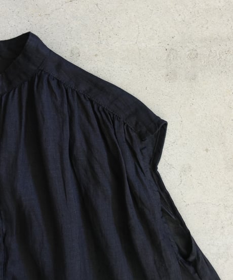 i c h i 251108 Linen Sleeveless Shirt / 4 COLORS