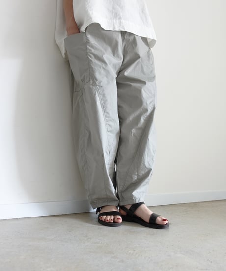 ichiAntiquités  1101132  Typewriter Cotton Relax Pants / 2 COLORS