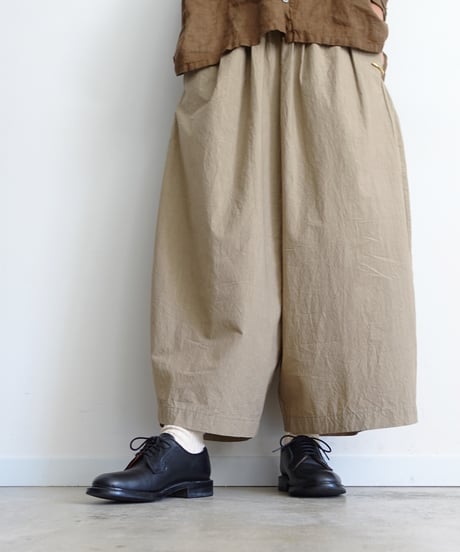 ichiAntiquités  1101120  Cotton Typewriter Relax Pants / 2 COLORS