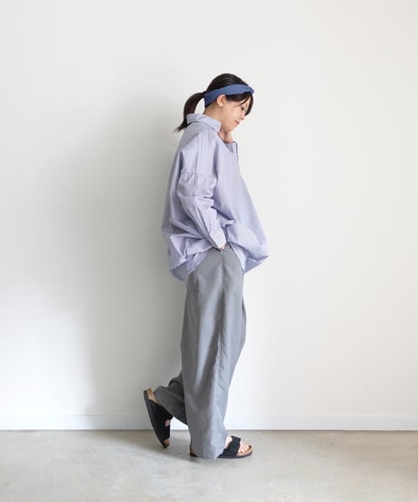 i c h i 241125・241126 Cotton Skipper Pullover / 2 COLORS