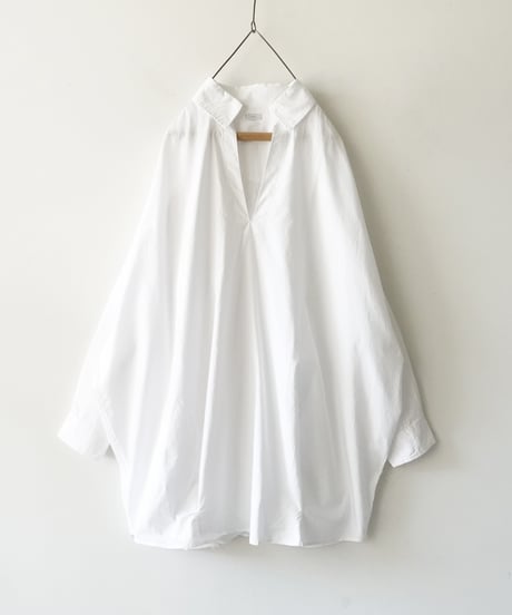 i c h i 241125・241126 Cotton Skipper Pullover / 2 COLORS