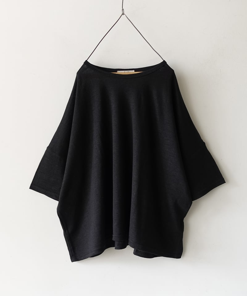 ichiAntiquités 1100956 Linen Loose T-shirt / 3