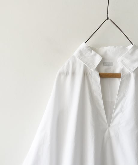 i c h i 241125・241126 Cotton Skipper Pullover / 2 COLORS