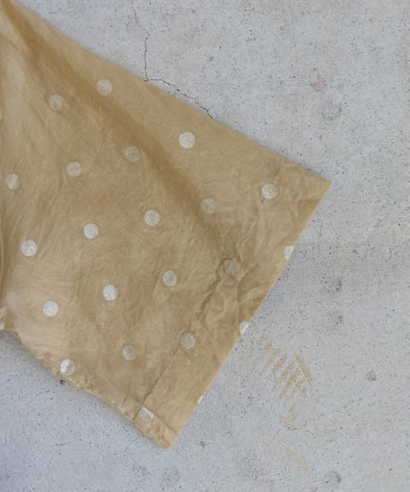 i c h i 251219 Sheer Dots Shirt / 2 COLORS