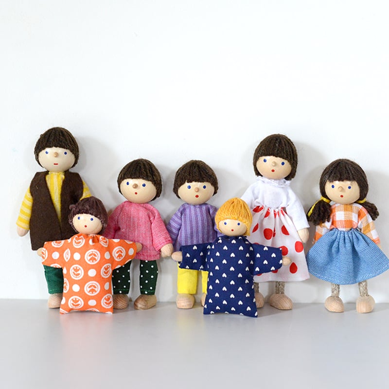 3才-〉【ドールハウス/人形】自在人形 母 | TOYS&GIFTS MOMO