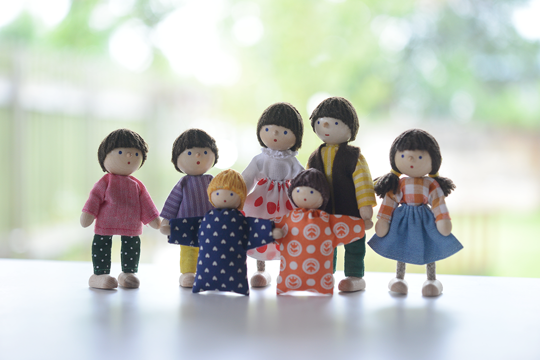 3才-〉【ドールハウス/人形】自在人形 母 | TOYS&GIFTS MOMO