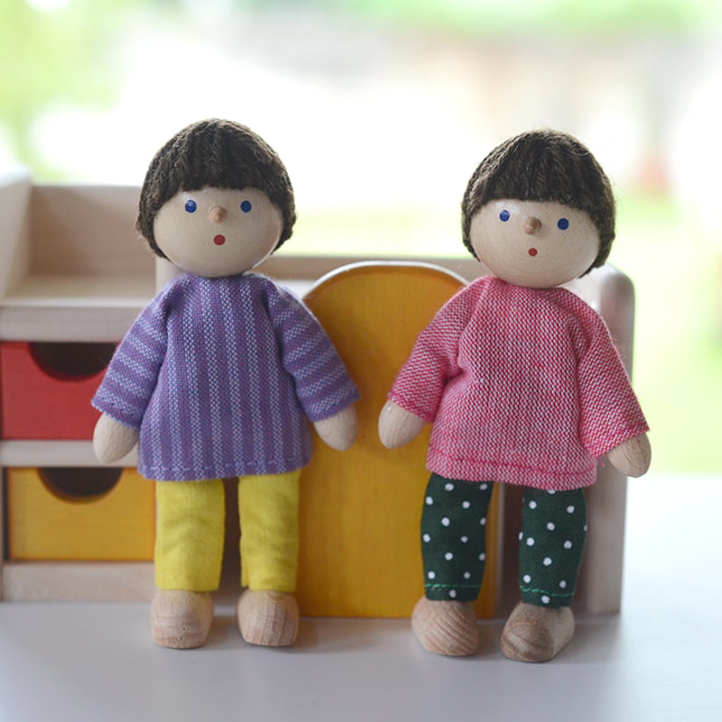 3才-〉【ドールハウス/人形】自在人形 男の子 | TOYS&GIFTS MOMO