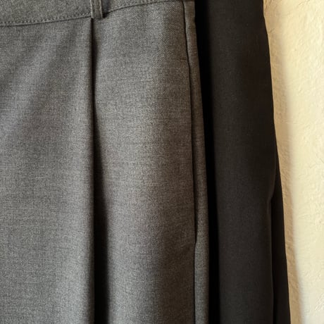 one tuck slacks pants(2color)