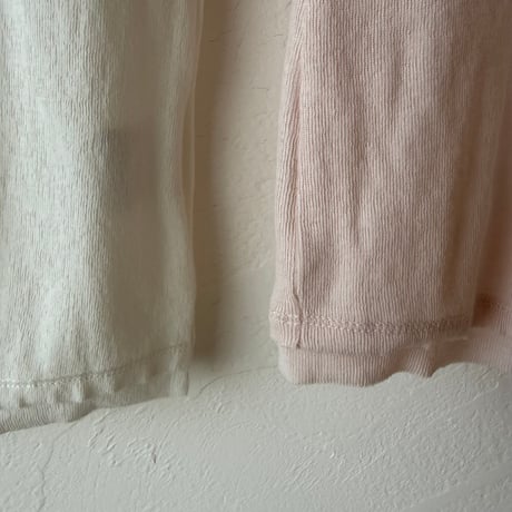 double collar t-shirt (2color)