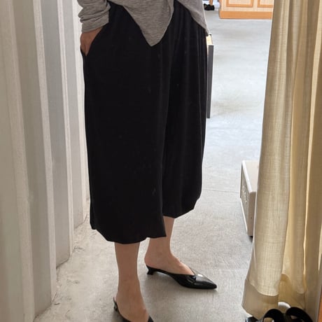 button jogger pants (3color)