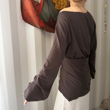 scarf set cutsew (3color)