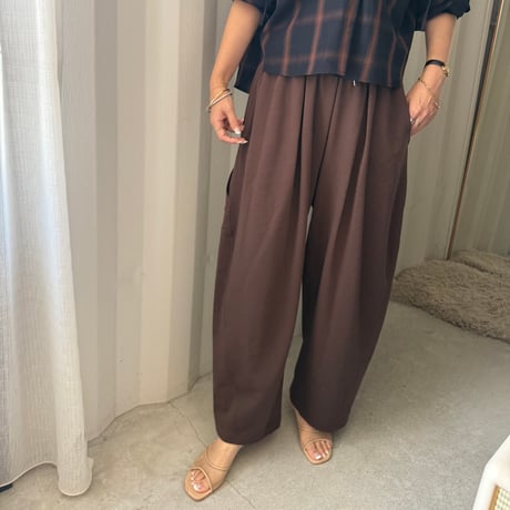 curve cut pants (3color)