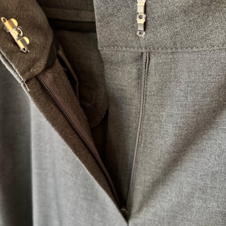 one tuck slacks pants(2color)