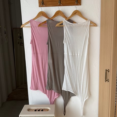 lingerie long tank (3color)