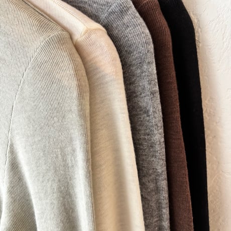 finger hole long sleeve tops（5color）