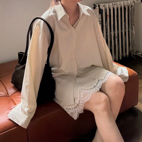 chouchou set stripe shirt ※setup可能