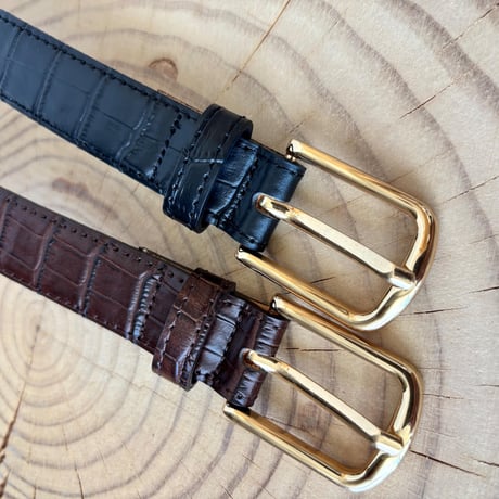 crocodile belt (2color)
