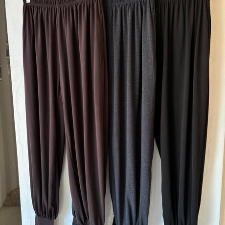 button jogger pants (3color)