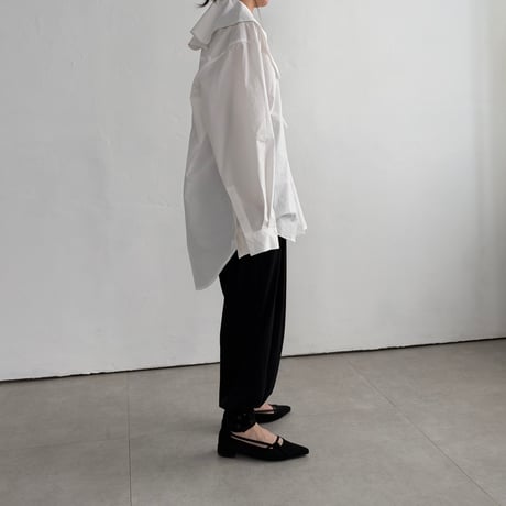 collar set over shirt