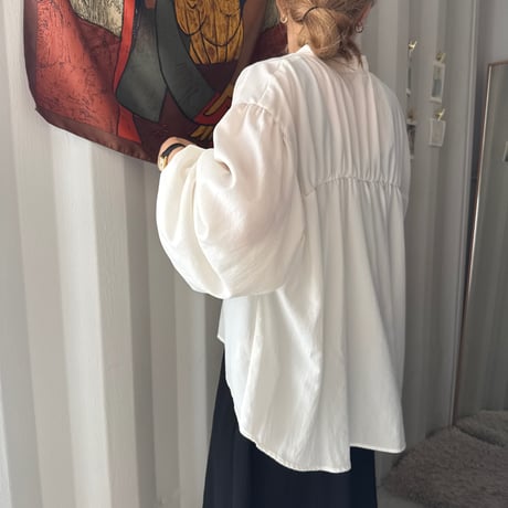 nudie gather cardigan(3color)