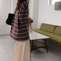 random border t-shirt (3color)