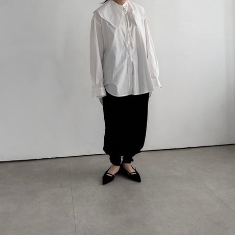 collar set over shirt