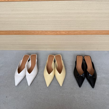 pointed mule (3color)