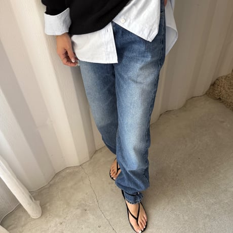 hook denim pants