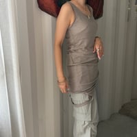 lingerie long tank (3color)