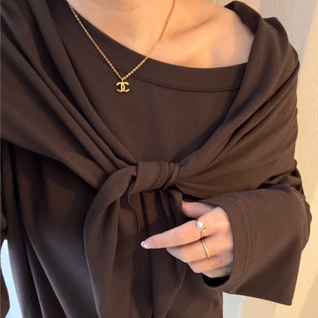 scarf set cutsew (3color)