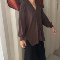 nudie no collar cardigan(3color)