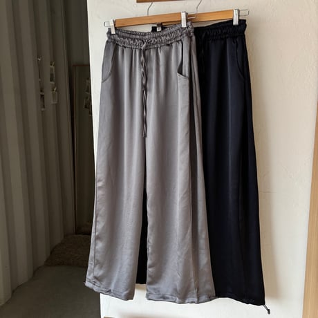 satin pants (2color)