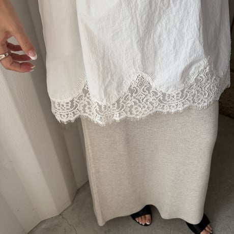 lace blouson