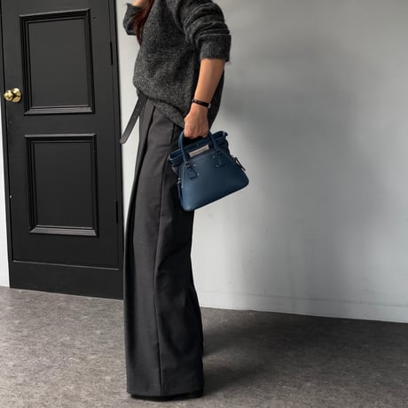 one tuck slacks pants(2color)