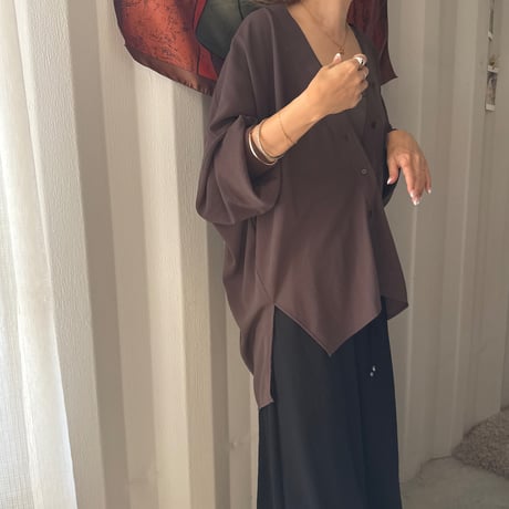 nudie no collar cardigan(3color)