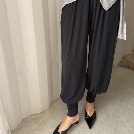 button jogger pants (3color)