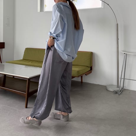 satin pants (2color)