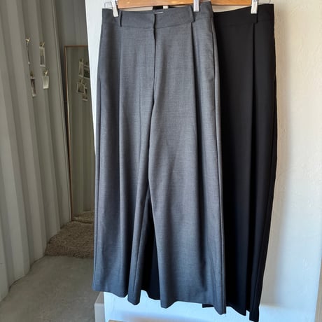 one tuck slacks pants(2color)