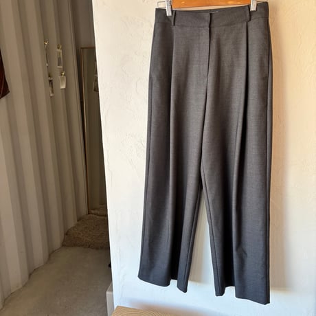 one tuck slacks pants(2color)