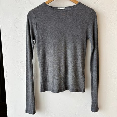 finger hole long sleeve tops（5color）