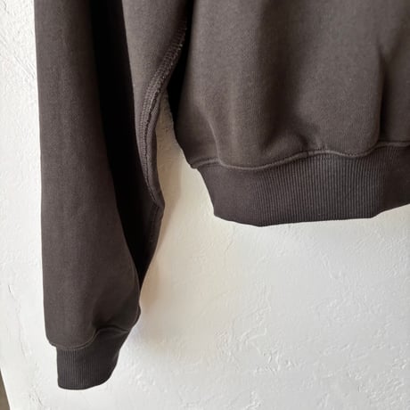 organic cotton sweat parker