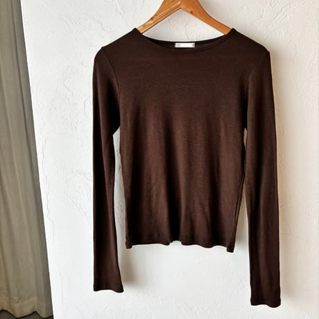 finger hole long sleeve tops（5color）