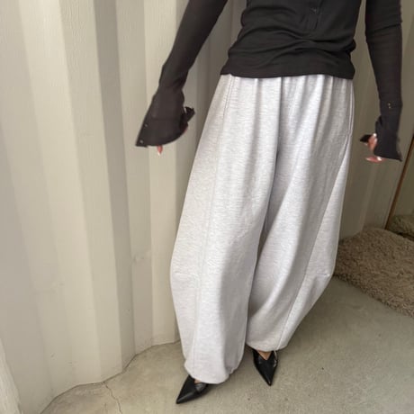 sweat curve pants