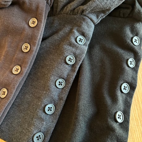 button jogger pants (3color)